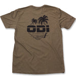 California TEE - Olive Green/Black